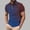 Dark Blue, variant on Mens Polo Shirts Purple Short Sleeve Collared Stretch Jersey Business Casual Tops for Middle-aged Men Classic Fit