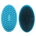 thumbnail image 5 of Silicone Body Scrubber Exfoliating Bath Body Brush For Shower 2 Pack, 5 of 5