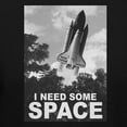 thumbnail image 3 of Teelocity NASA I Need Some Space Graphic T-Shirt (Medium, Black), 3 of 4