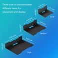 thumbnail image 3 of PzewMo Floating Metal Wall Mount Shelf, Shelf for TV Cable Box,Apple Roku, Sound Bar,Soundbar, Camera,Decor Display (1, Small), 3 of 7