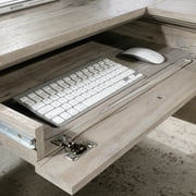 Sauder Palladia L-Shaped Computer Desk, Split Oak Finish