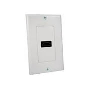 Cables Unlimited 1 Port Faceplate