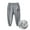 Gray, variant on YTDSCS Kids Boys Girls Fleece Sweatpants for 1-9 Years Toddler Sherpa Lined Athletic Jogger Pants Autumn Winter Padded Trousers for Unisex