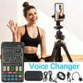 thumbnail image 1 of TopLLC Tools&Home Improvement Mobile Phone Computer Sound Card Voice Changer Karaoke Recording Voice Changer Sound Card soundcard product, 1 of 5