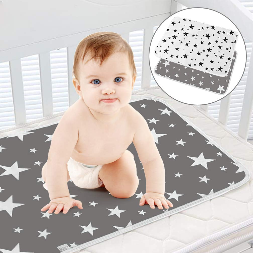3 Sizes Waterproof Baby Infant Urine Mat Changing Pad Cover Change Mat D 