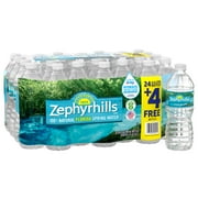 Zephyrhills Brand 100% Natural Spring Water, 16.9-ounce plastic bottles (Total of 28)