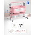 thumbnail image 1 of Baby Sleeping Bed Rocking Newborn Bed Infant Beside Sleep Portable Travel Co-sleeper Mini Crib My Lux Decor Round, 1 of 11