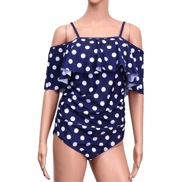 VERDANVERSE Maillots de Bain de Maternité pour Femmes une-Pièce Robe de Bain Modeste TTG pour Femmes Enceintes 1 Pcs
