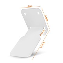 Heavy-Duty Stainless Steel Floating Invisible Bookshelf – 13.5Kg Load Wall Mount Rack for Home Office Library