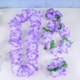thumbnail image 3 of Hawaiian Garland Set for Decoration Comprising 1Set Purple Party Items, 3 of 5