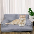 thumbnail image 1 of Xihbxyly Sofá Cama para Mascotas, Caseta Suave y Cómoda para Perros, Relleno de Espuma de Alta Densidad, Diseño para Todo Tipo de Clima, Base Antideslizante, Fácil de Limpiar, para Uso En Interiores, 1 of 6