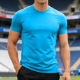 thumbnail image 2 of FUZHIQ Big and Tall T Shirts for Men 5xlt Soft Breathable Crewneck Holiday Tees Short Sleeve Athletic Workout Shirts Cooling Running Shirt,XXXXXL, 2 of 6