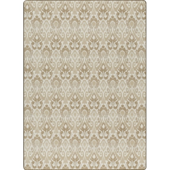 Milliken Imagine Area Rug MARIMBA GOLDEN ROD Marimba Golden Lines Damask 7 8 x 10 9 Rectangle