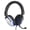 White, variant on SkyVision Tech G10 Wired Over-Ear Gaming Headset, 40mm Driver Aluminum Frame, Flip-to-Mute Omni Mic, Volume Roller, Breathable Mesh Cushion for PC PS Xbox Switch,Black
