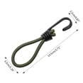 thumbnail image 4 of CEORPER 5 Pcs Elastic Tent Ropes Buckle Ground Nail Strap Camping Canopy Fixed Hook Cord, 4 of 7