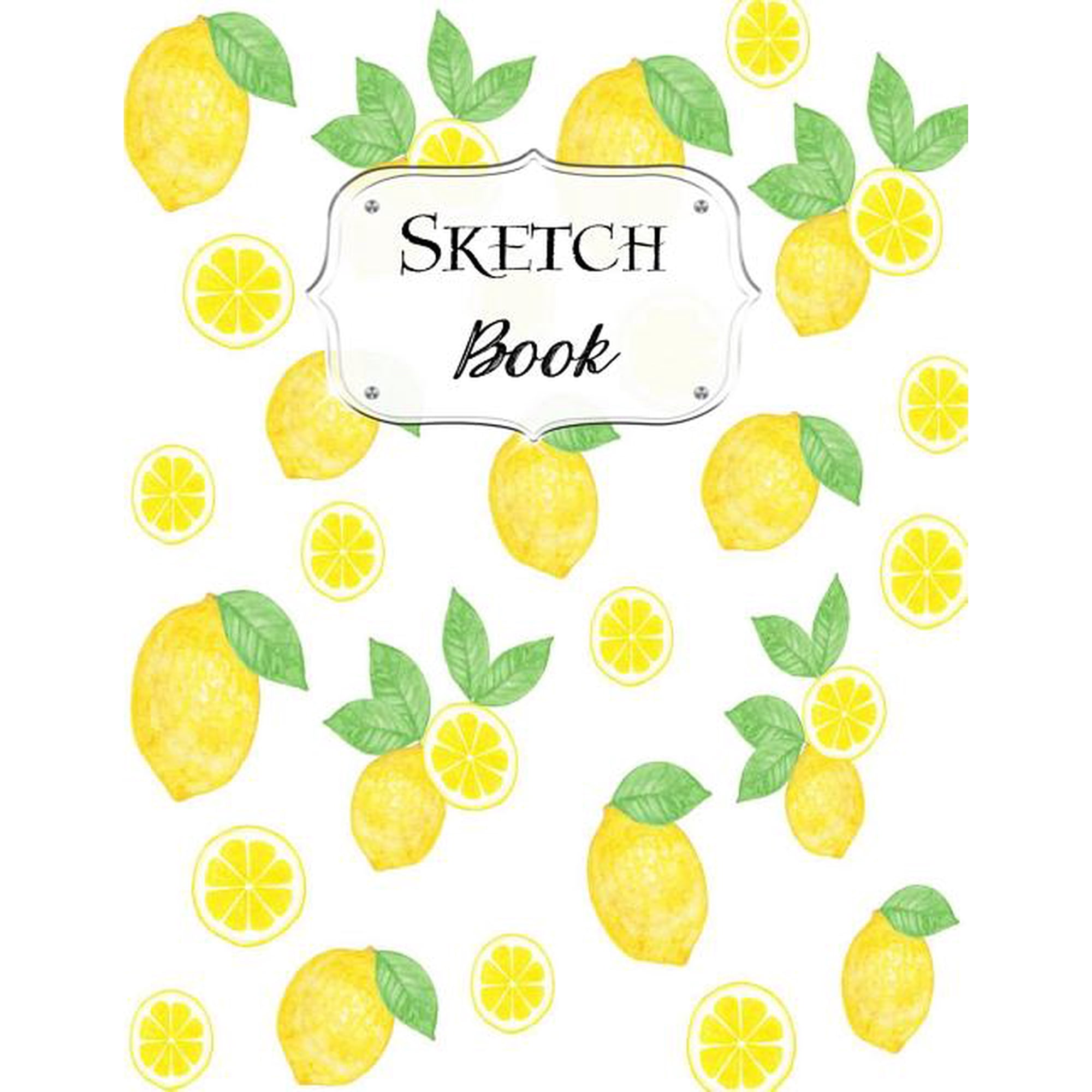 Sketch Book: Lemon Sketchbook Scetchpad for Drawing or Doodling Notebook Pad for Creative Artists #2, (Paperback)