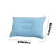 thumbnail image 4 of Xihbxyly Almohada Inflable Rectangular de Peluche para Camping y Viajes, 43 X 27 Cm, Pvc, Azul Oscuro, Rosa Fuerte, Azul, Rojo y Gris, Ligera (50 G), Inflado Rápido., 4 of 7