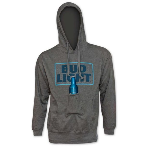 Classic Bud Light Beer Pouch Hoodie
