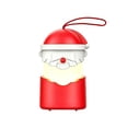thumbnail image 2 of Rechargeable Collapsible Santa Claus Lantern, LED Color‑Changing Christmas Lamp, Musical Hanging Night Light for Indoor Christmas Decor, Bookshelf, Entryway and Home Decoration, 2 of 6