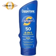 Coppertone Sport Sunscreen Lotion, SPF 50 Sunscreen, 7 fl oz