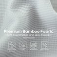 thumbnail image 6 of PAYDA Memory Foam Rectangle Pillow Support Neck and Shoulder for Pain Relief, Bed Pillow for Sleeping with Removable Cover Grey(24"x12"x5", Medium), 6 of 7