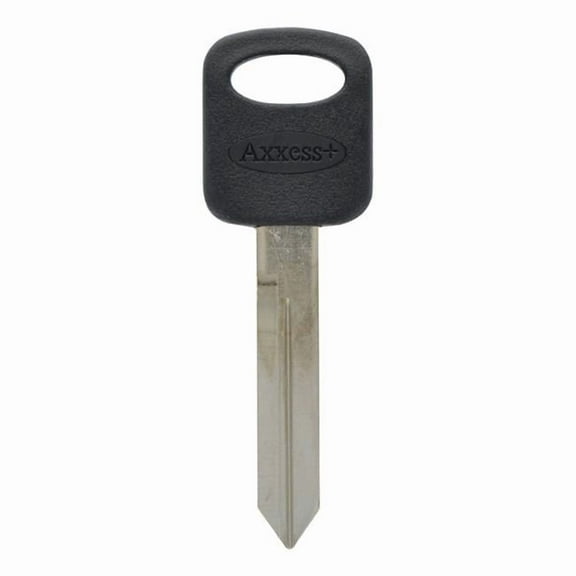 Automotive Universal Key Blank for 24R Double Sided for Ford - Case of 5, Black & Silver