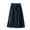 Blue, variant on Midi Skirts Women Versatile Fold Over Waist Maxi Skirt/Convertible Dress,Blue A