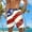 002 Multicolor, variant on Men's American Flag Swim Trunks USA 4th of July Patriotic Board Shorts Quick Dry Lined Beach Shorts