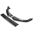 thumbnail image 2 of Front Bumper Lip Kit, Temperature Resistant Lower Bumper Spoiler Carbon Fiber Style  For Car, 2 of 8