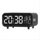 thumbnail image 1 of Reloj de Escritorio con Carga Inalámbrica LED, Luz Multifuncional, Reloj Despertador de Hotel Simple, Decoración , Color Negro, 1 of 5