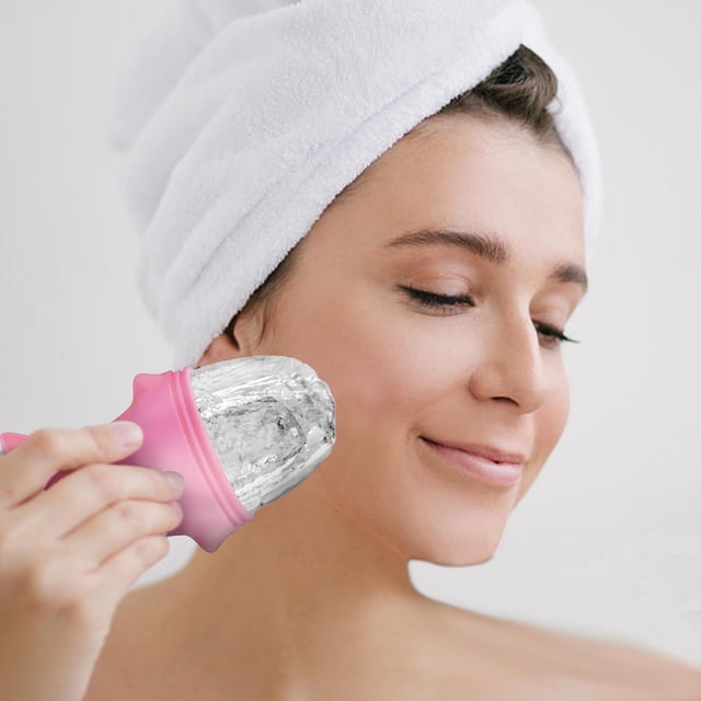 Weiqiqre Outil de Glace pour le Visage Rouleau de Glace Masseur pour le Visage Instrument de Beauté pour la Maison en Solde