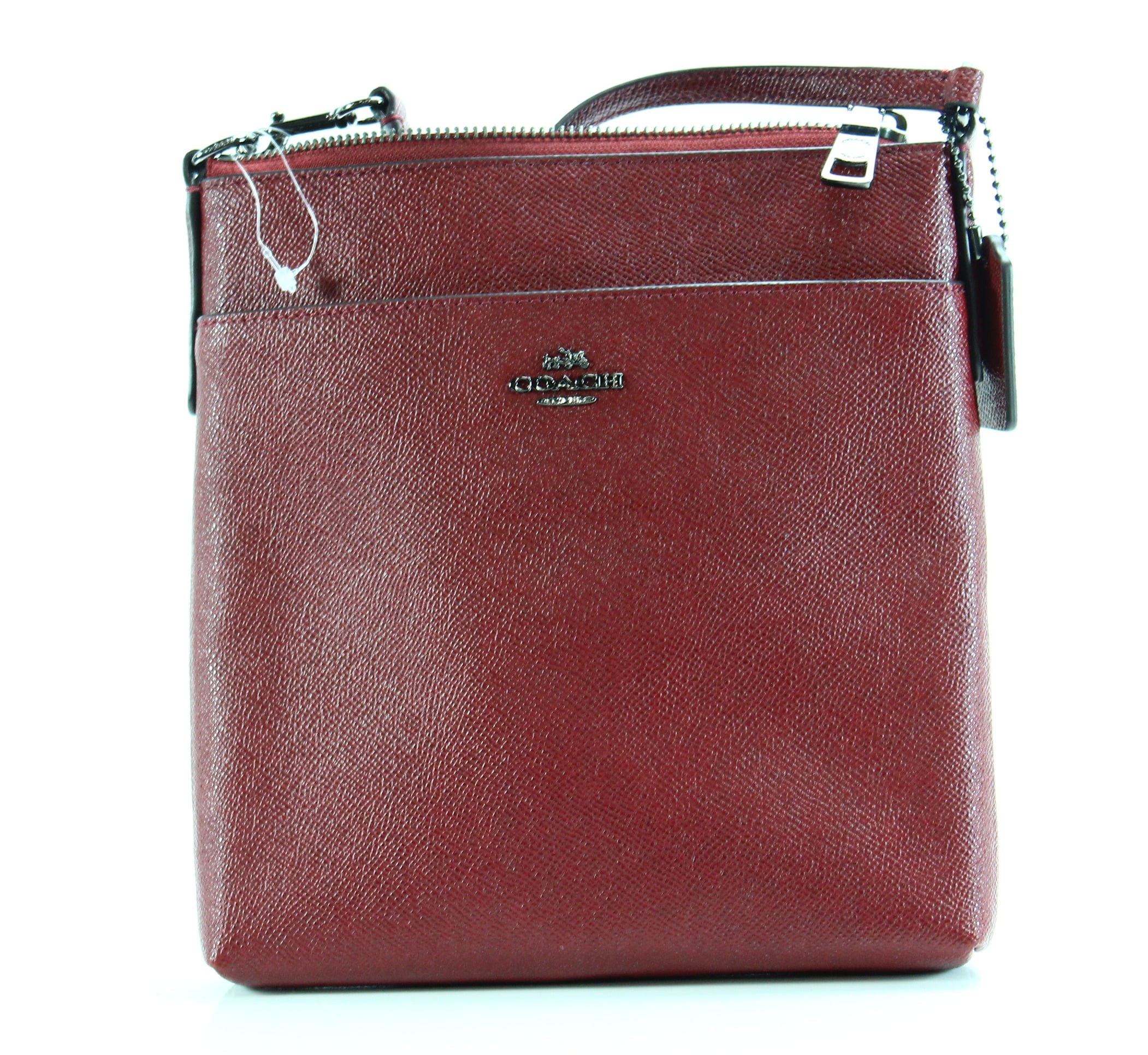 Coach Coach NEW Red Cherry Courier Crossbody Crossgrain Leather