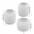 thumbnail image 3 of Big Small Round Candle Holder Molds Resin Epoxy Casting Mold for DIY Candlestick Jewelry Tray Wedding Home Table Decor, 3 of 5
