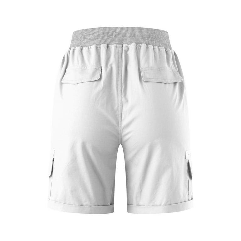 HSMQHJWE Slip Shorts Short And Shirt Set For Women Women Cargo Shorts  Summer Loose Hiking Bermuda Shorts With Pockets Vintage Running Shorts Women