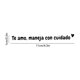 thumbnail image 3 of Pegatina española I Love You Drive Decal • Pegatina impermeable de PVC para coches y libreta para portátil y ventana • 4,33x0,39 in • Opciones multicolores, 3 of 6