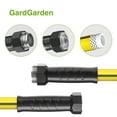 Gardguard Garden Hose 100ft 5/8" Heavy Duty Water Hose, Lightweight Not