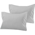 thumbnail image 1 of Cotton Metrics Travel Pillowcase Set of 2 Toddler Pillowcase Zipper Closure 800 Thread Count 100% Organic Cotton Pack of 2 Travel Size Pillow Cases Pillow Covers, 1 of 7