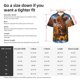 thumbnail image 5 of Balery Cloud Sky Sunflower Cow Camisas hawaianas de manga corta para hombre, camisas playeras de corte holgado, camisas de vacaciones con botones,Medium, 5 of 7