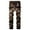 Coffee, variant on Luwomo Mens Jeans Retro Streetwear Straight Leg High Waist Long Loose Fit Trousers Denim Pants Black,32