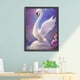 thumbnail image 1 of Cuadros Decorativos 5D bricolaje ronda completa taladro diamante pintura cisne blanco Kit decoración del hogar (A6611) Wdftyju embutido en tela, 1 of 1