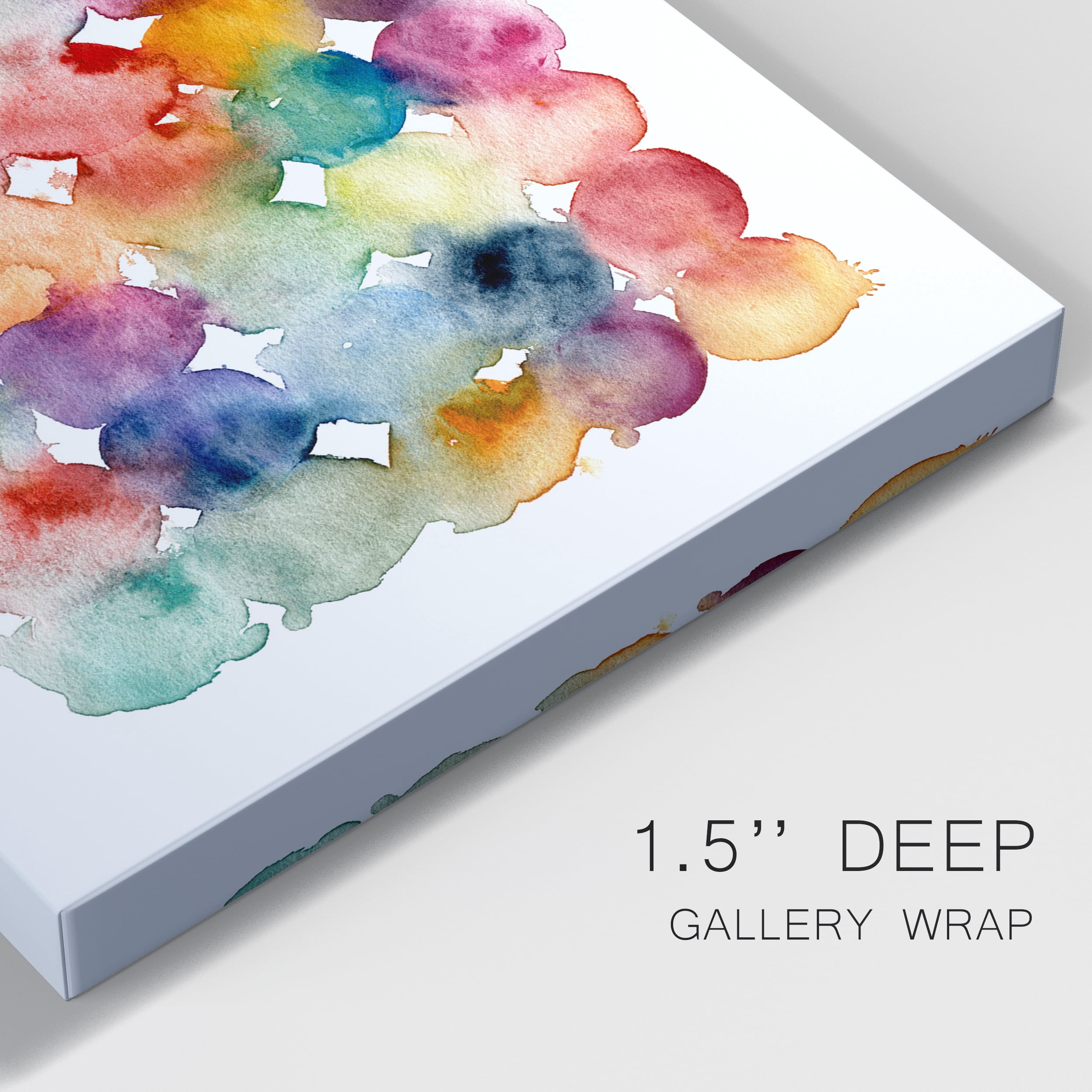 Spectrum Side by Side Premium Gallery Wrapped Canvas - Ready to Hang - 32 x 48