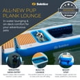 thumbnail image 2 of Solstice Inflatable Pup Plank Lounge Floating Ramp Dog Raft for 250+ lb Pets, 2 of 10