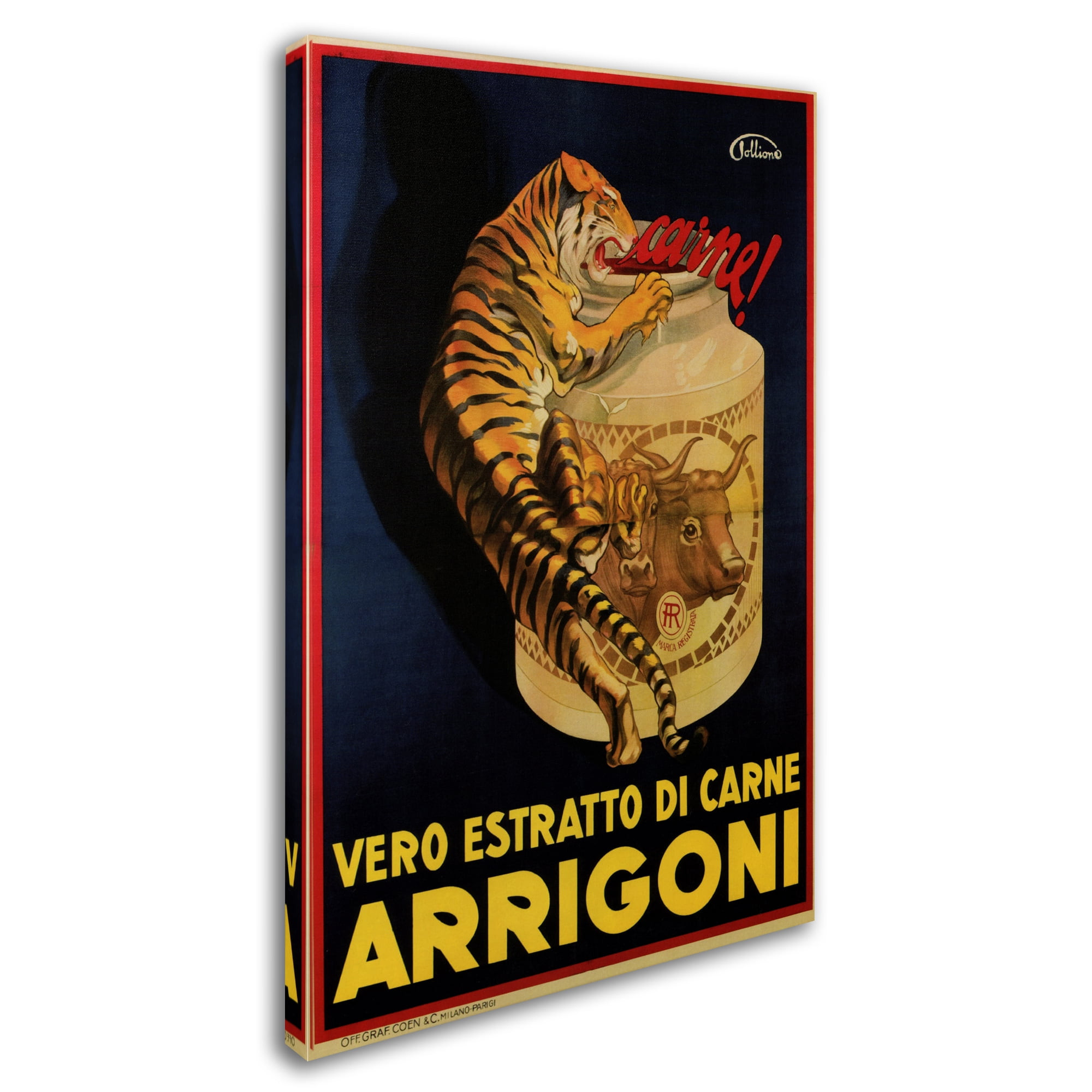 Arrigoni' Canvas Art by Vintage Apple Collection