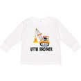 thumbnail image 3 of Inktastic Little Brother Construction Truck Boys Boys Long Sleeve Toddler T-Shirt, 3 of 5