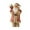 B, variant on 12-Inch Santa Claus Doll, Standing Santa Figurine, Colorful Christmas Decorations, Gift for Holiday Decor