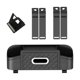 thumbnail image 4 of Organizador del asiento trasero del reposacabezas del coche, portavasos decoración interior del coche caja de almacenamiento multifuncional , negro, 4 of 8