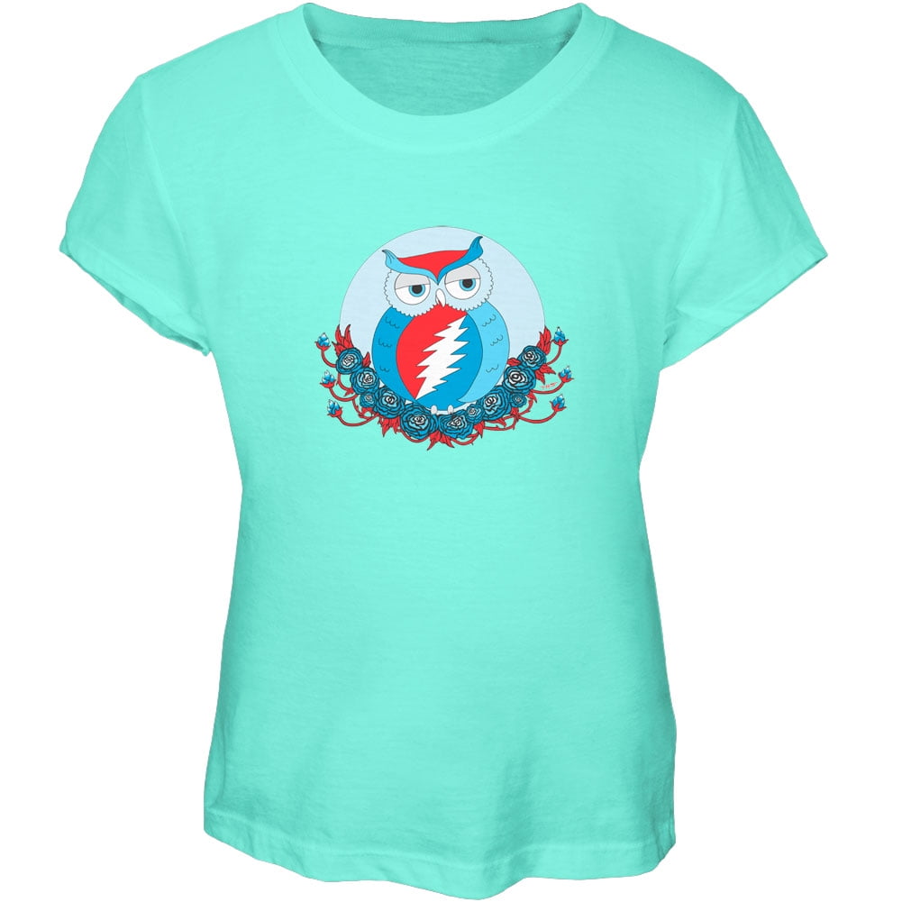 Grateful Dead Boys Steal Your Face Owl Chill Girls Short Sleeve Graphic Tee Walmart Com Grateful Dead Boys Steal Your Face Owl Chill Girls Short Sleeve Graphic Tee Walmart Com