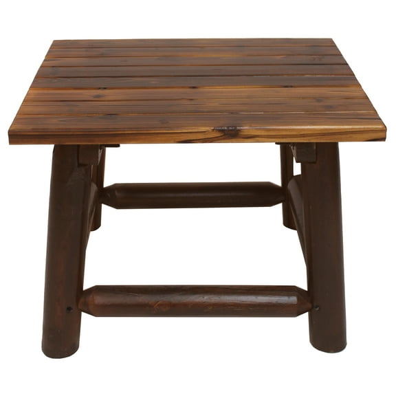Leigh Country TX 93702 Char-Log End Table