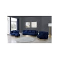 thumbnail image 6 of Meridian Furniture Marquis Navy Velvet Sofa, 6 of 11