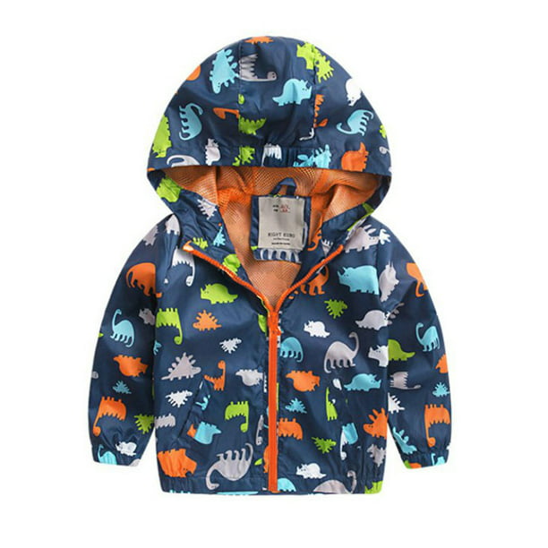 KIDSLOVE Waterproof Hooded Jacket Coats for Boys Girls, Children  Windbreaker Jacket, Kids Raincoats Outdoor Windbreaker Dinosaur Rain Jacket  - Walmart.com